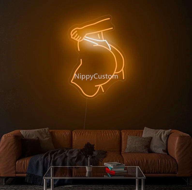 Sexy ass Led Sign, Sexy Woman Neon Sign, Wall Decor, Sexy ass Neon Sign, Custom Neon Sign, Bar Led Sign, Pub Led Signs