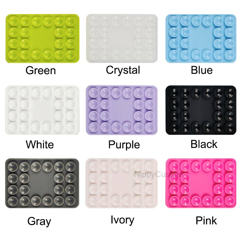 Custom Sticky Silicone Suction Phone Case