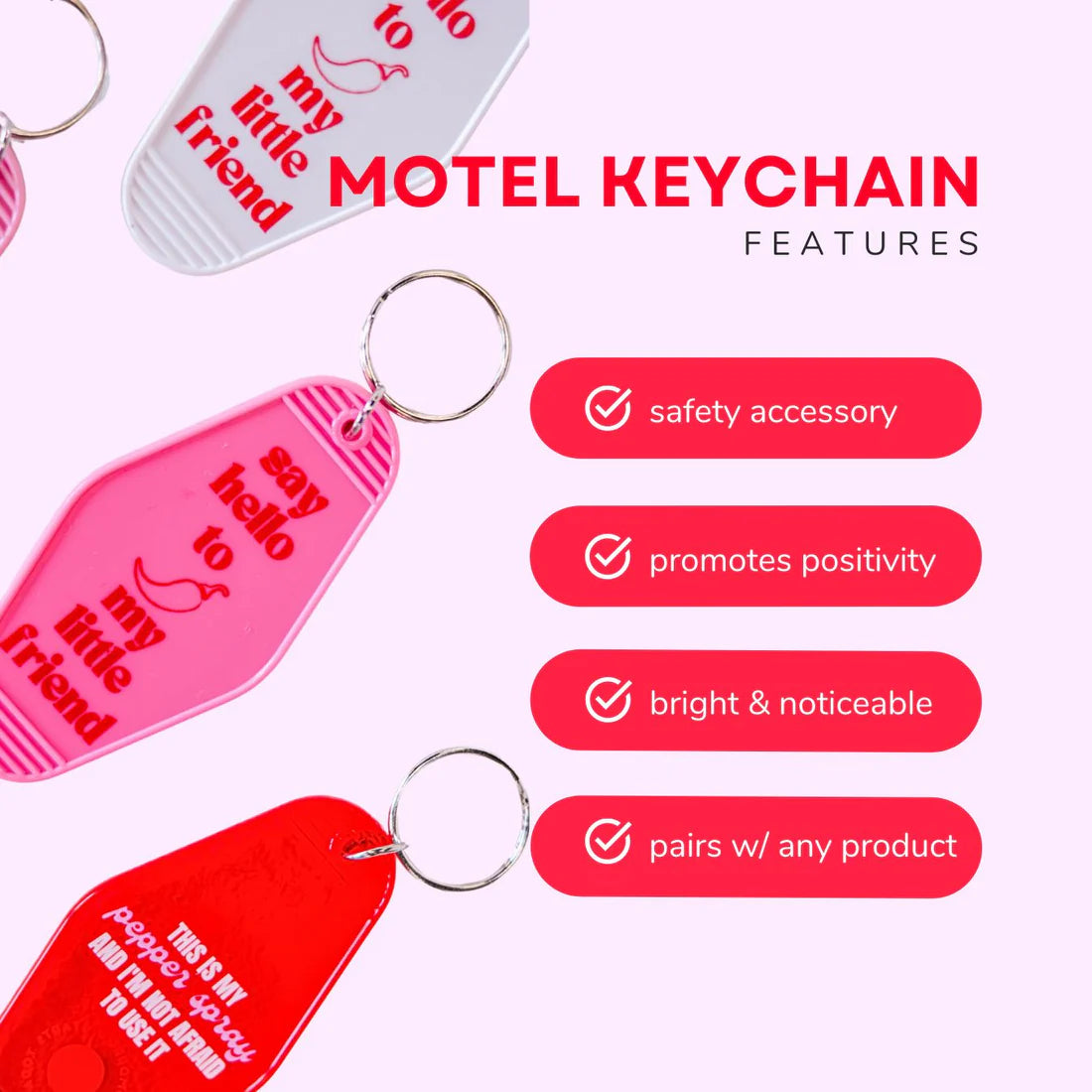 Custom Logo Retro Plastic Tag Keychains for Business Hotel Motel Luggage