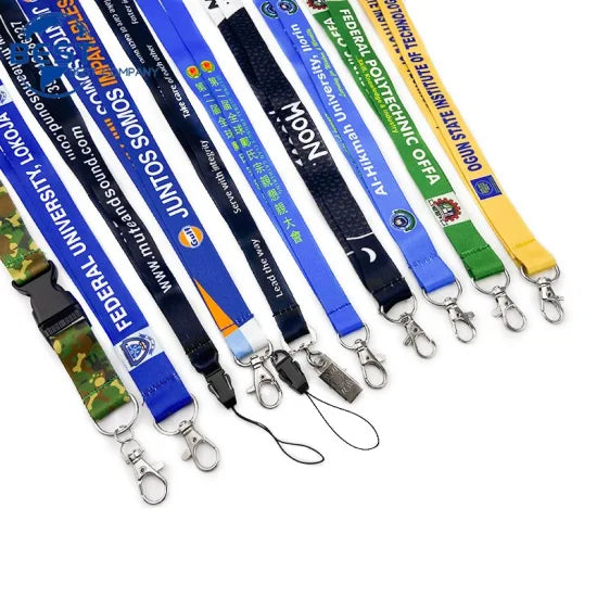 Custom Lanyards with Full Color Print Single Double Sided Printed Lanyards Promotional