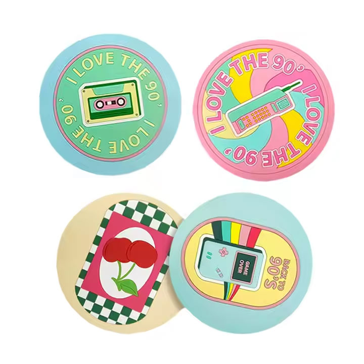 Custom Shaped PVC Coasters
