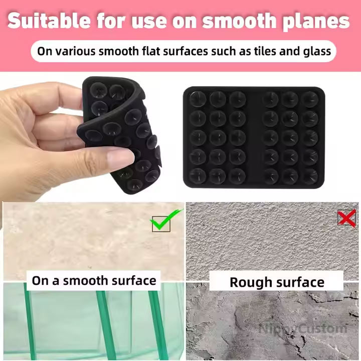 Custom Silicone Suction Phone Case