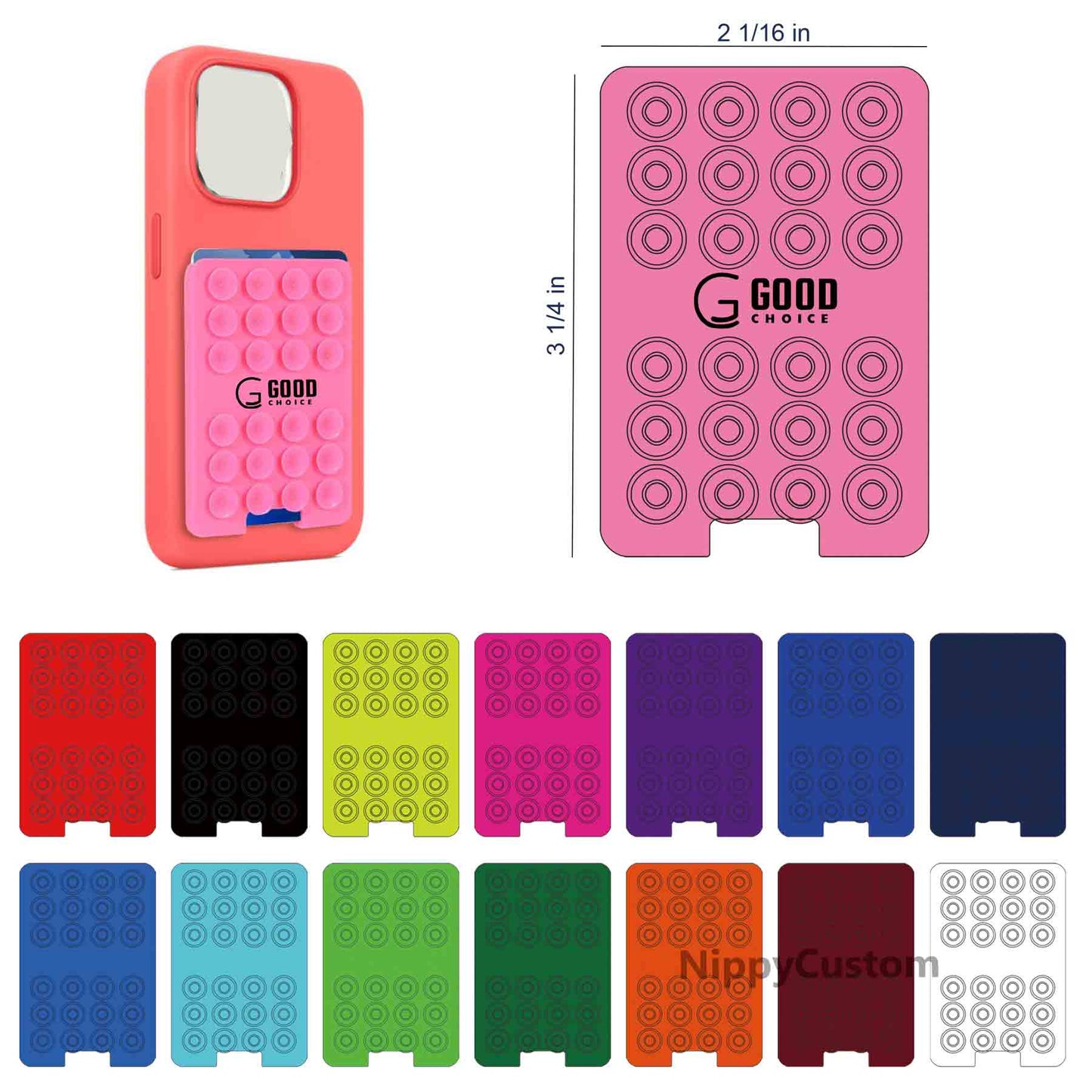 Custom Silicone Suction Phone Case