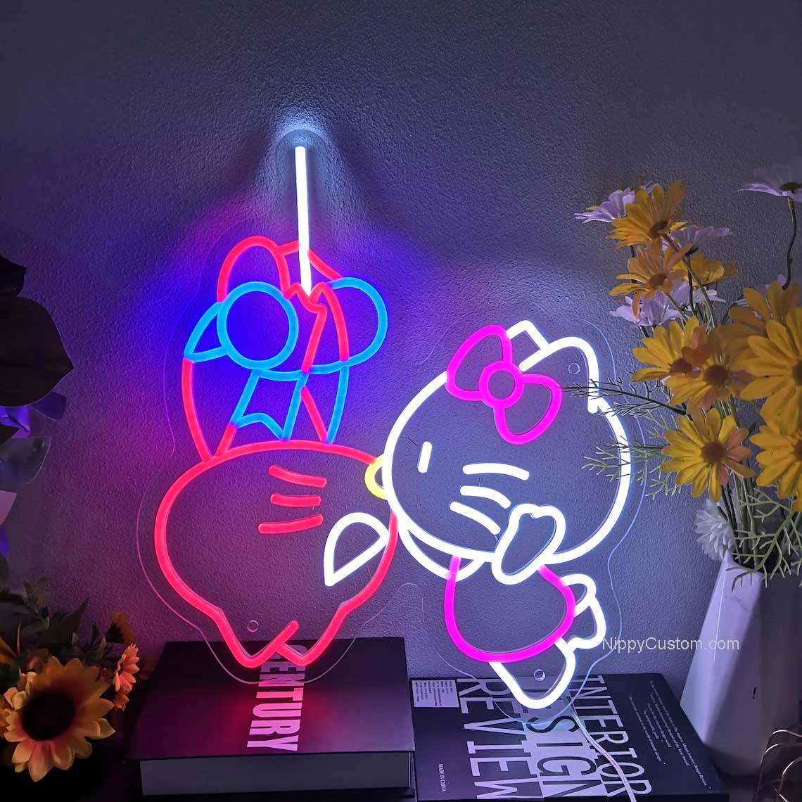 Kawaii Spiderman Spiderman Neon Sign, Custom Anime Neon Sign, Japanese Neon Sign, Birthday Gift Led Neon Light