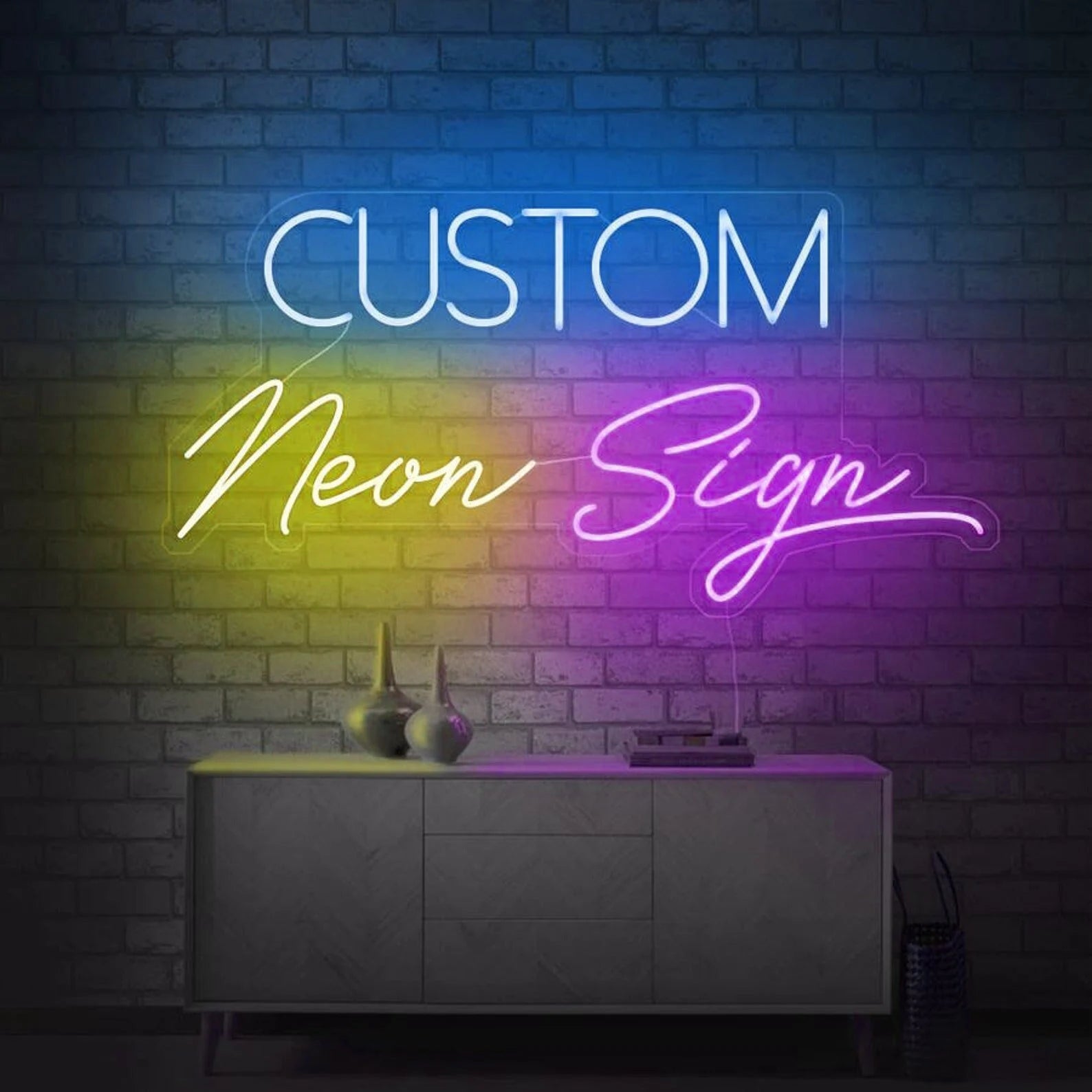 Wholesale Led Flex Neon Light Wall Decor Wedding Custom Neon Sign Business Logo Personalized Sign Indoor & Outdoor