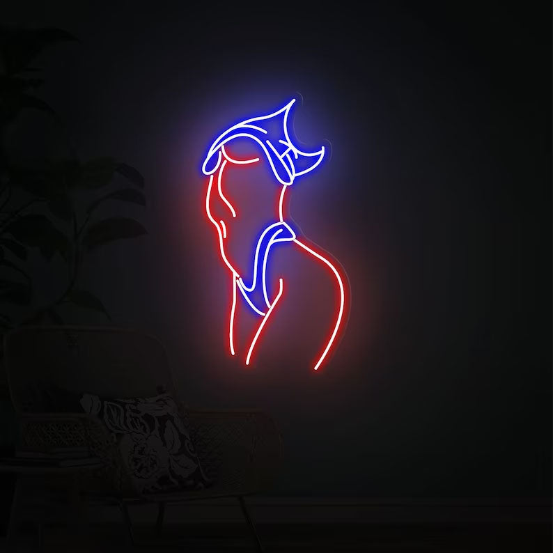 Body Neon Sign,Girl Body Neon Sign,Woman Neon Sign,Lady Neon Sign,Woman Body Neon Sign Neon Sign Bedroom