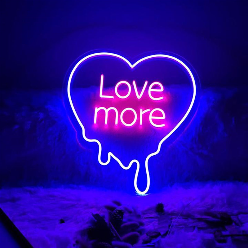 Melting Heart - LED Neon Sign
