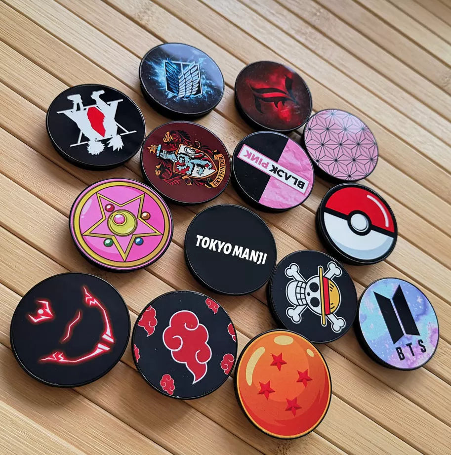Factory Wholesale Free Custom Logo Printing Phone Socket Stand Holder