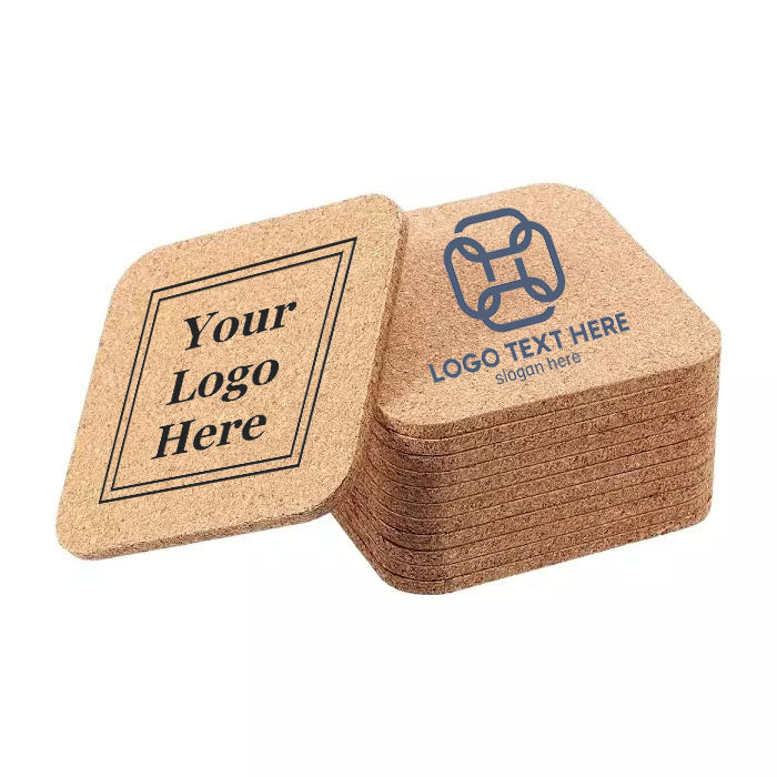 Custom Logo Round Cork Coasters