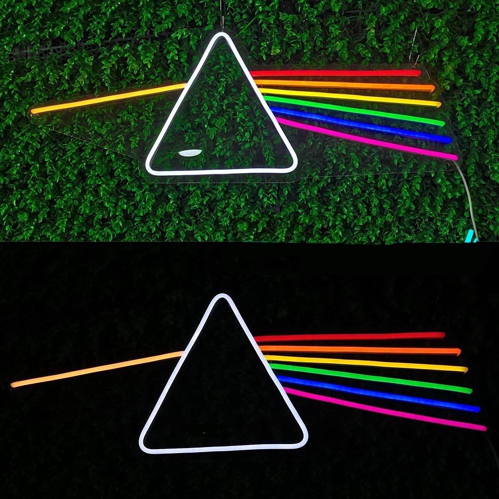 Pink floyd sign | Side of the Moon - LED Neon Sign for bar NippyCustom