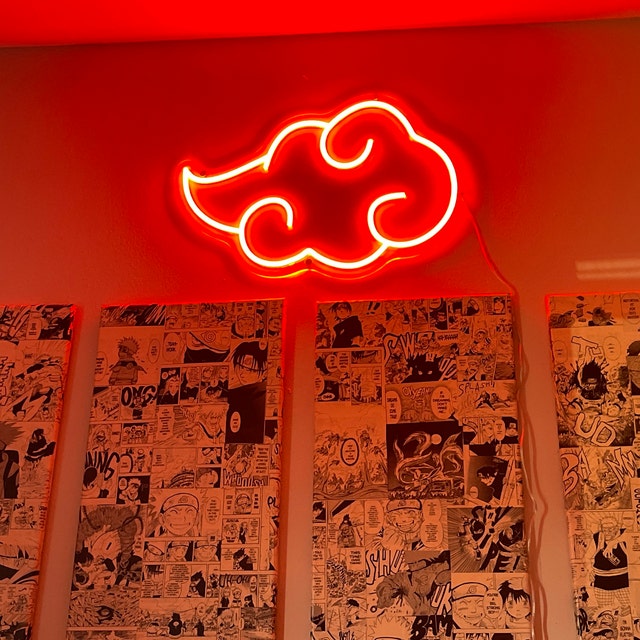 Akatsuki Neon Sign, Anime Sign , Custom Neon Sign, Led Signs for home Bedroom Kids Room