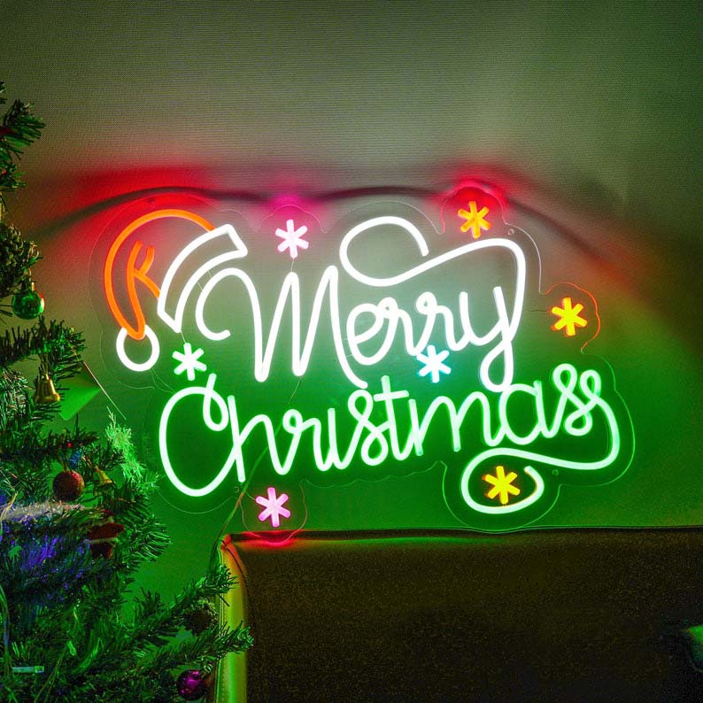 Merry Christmas Sign,Custom Led Neon Sign,Christmas Led Light