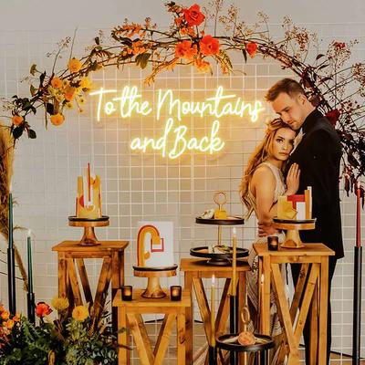 Neon Signs for wedding, custom neon wedding sign with name