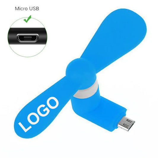 CUSTOM Mini USB Cellphone Fan