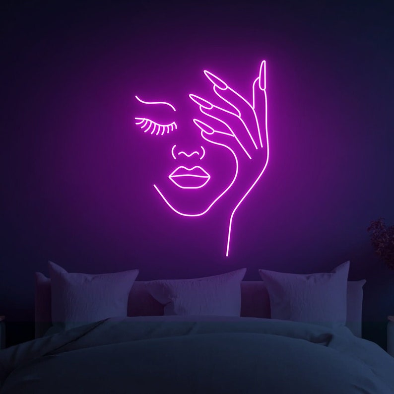 Girl Neon Light